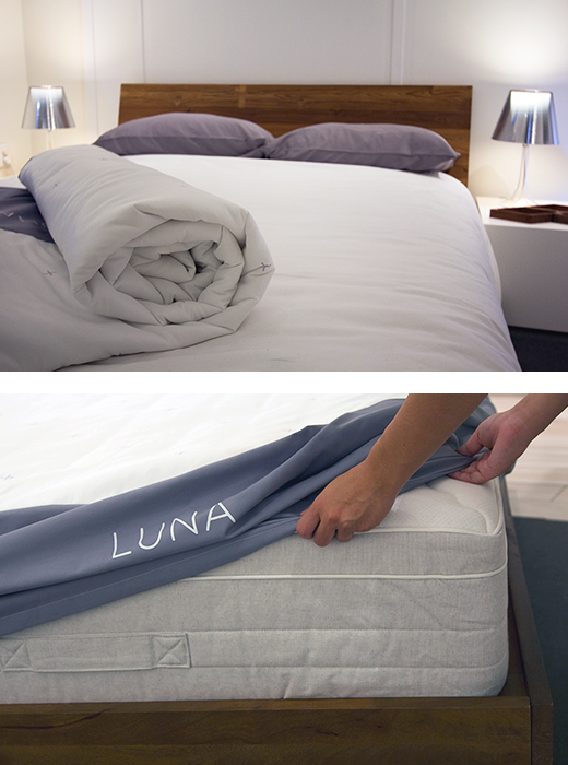 Luna - smarter Bettüberzug für gesunden Schlaf