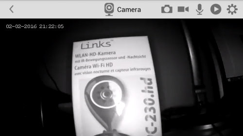 7Links Überwachungskamera 